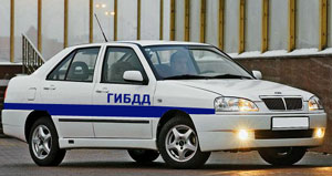 Chery Amulet послужат тюменской ГИБДД