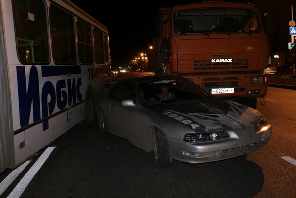 КАМАЗы против японских авто на 50 лет Октября