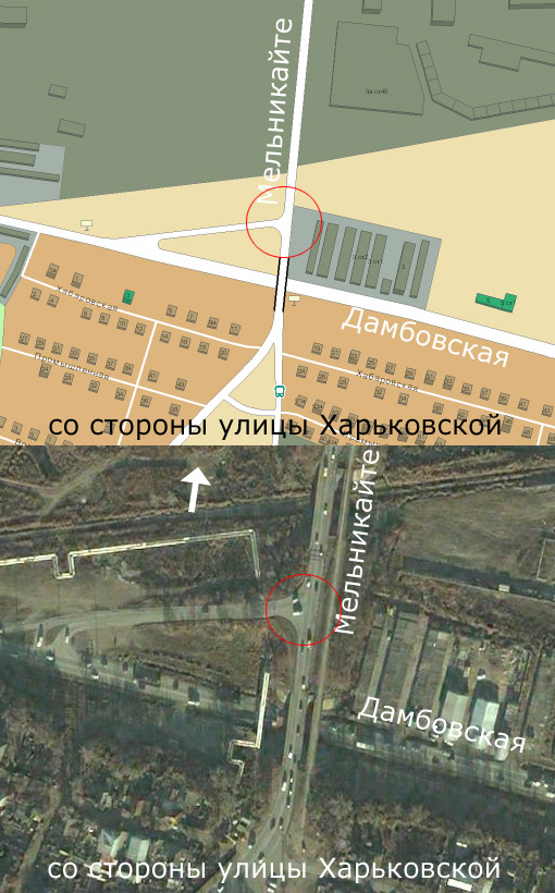 Мельникайте и Дамбовская