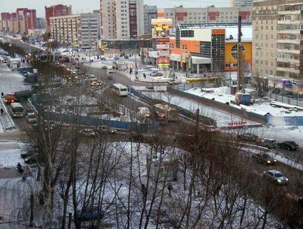 Пермякова - строительство подземного перехода